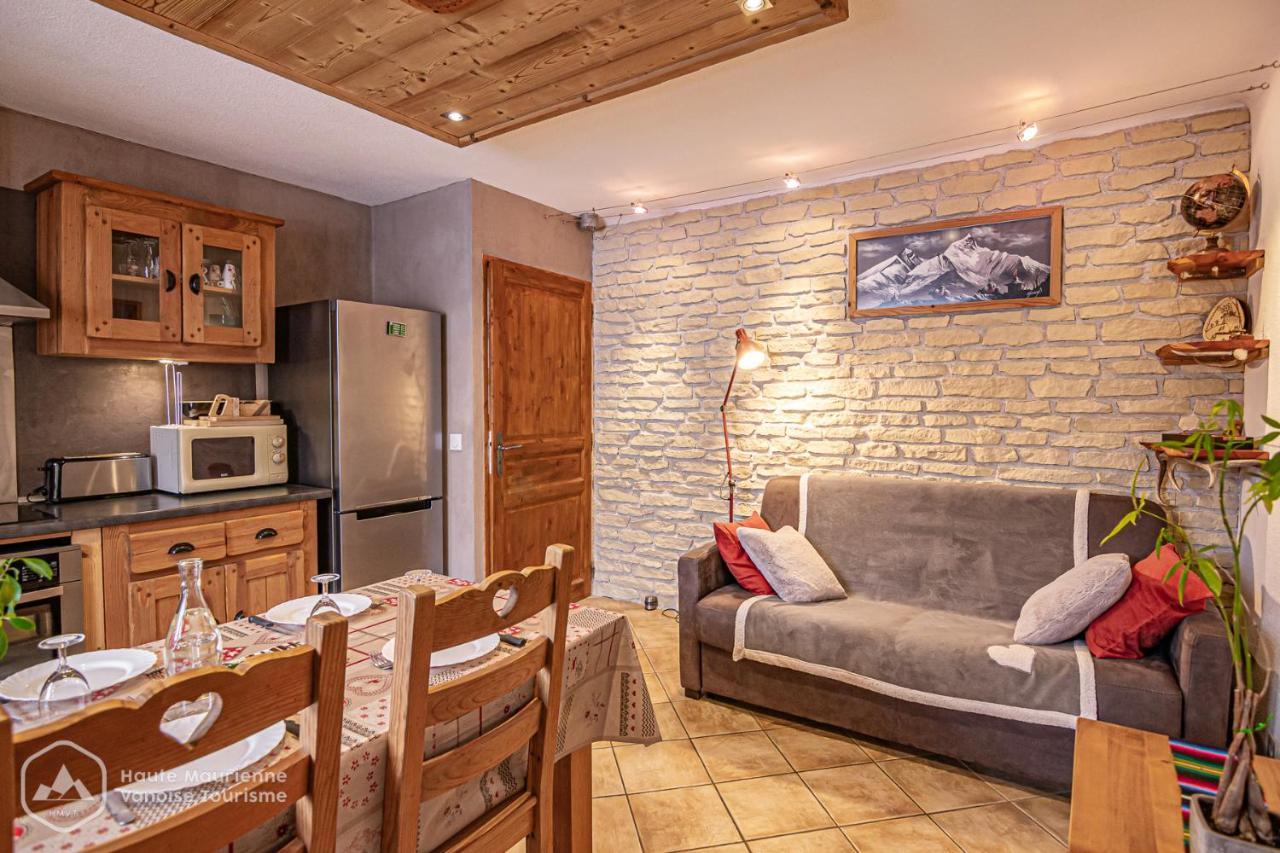 Apartamento La Soldanelle Lanslevillard Exterior foto